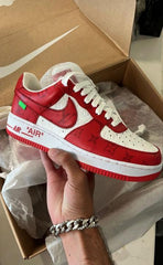 Airforce 1 low x Louis Vui_tton Red