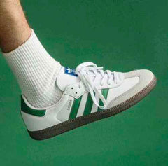 Adidass Samba White Green fix