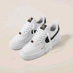Nikee Airforce Mini Gold Swoosh