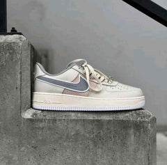 Nikee AirForce 1 Low Beige Reflective