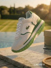 Lacostee Blanco Verde White Green