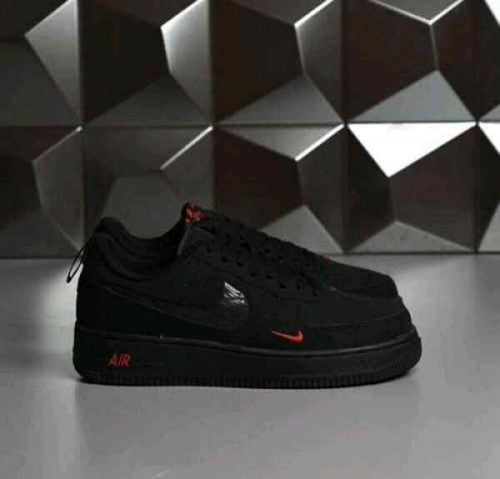 Nik_e Airforce 1 Low Multi Swoosh Black Crimson