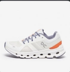 On Cloud Runner Undyed White Flame
