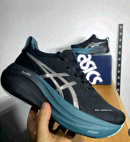 Asicss Gel-Nimbus 27 Black Green 1172