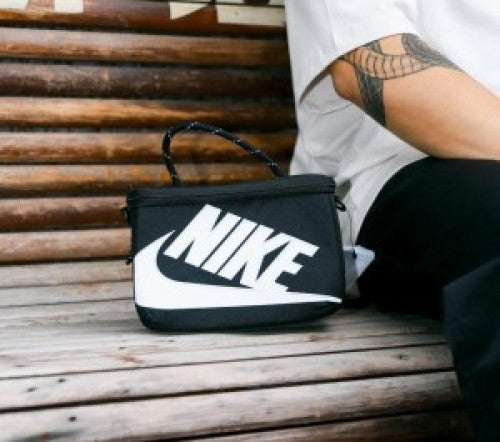 Nikee Black White Side Bag