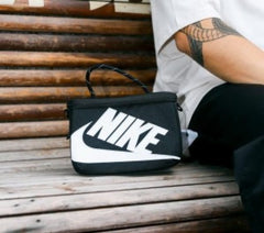 Nikee Black White Side Bag