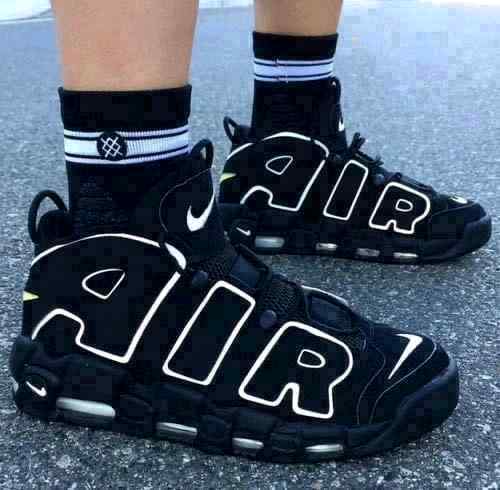 Nikee Air More UpTempo Black 1185