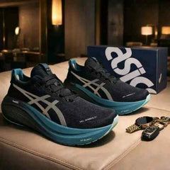 asiccsss gel nimbus 27 black green