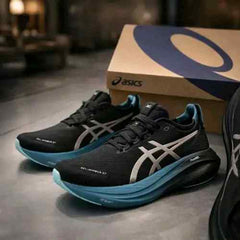 asiccsss gel nimbus 27 black green