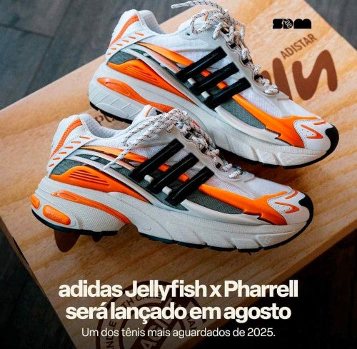 Pharrell Williams x adidasss Jellyfish Black orange fix 351