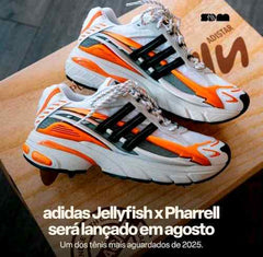 Pharrell Williams x adidasss Jellyfish Black orange fix 351