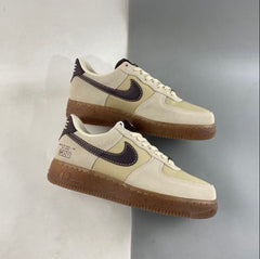 Nik e Airforce 1 Low Coffee Brown