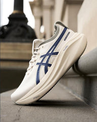 Asic.s Gel Nimbus 27 Cream Navy