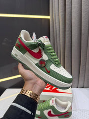 NIIKE AIR FORCE 1 LOW 07 X STUSSY GREEN FIX