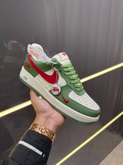 NIIKE AIR FORCE 1 LOW 07 X STUSSY GREEN FIX
