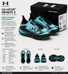 UNDER ARRMOUR ECCO X MANSORY LIFESTYLE TROPICAL TIDE BLACK FIX