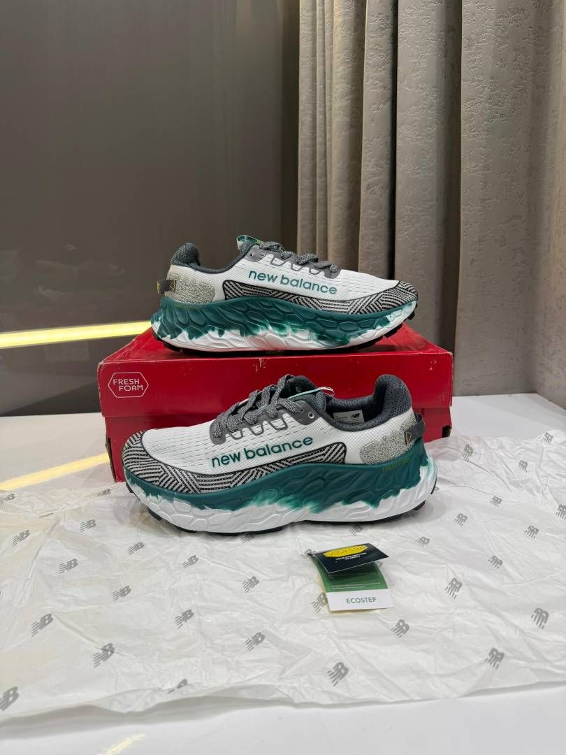 NEWW BALANCE FRESH FOAM X MORE TRAIL V3 WHITE GREEN FIX