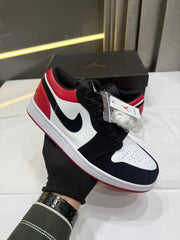 NIKKE AIR JORDAN 1 LOW BLACK TOE FIX