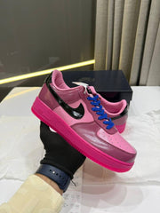 NIKKE AIR FORCE 1 LOW QS - PINK COOLER & MULBERRY ROSE FIX