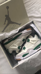 NIKKE AIR JORDAN RETRO 4 PINE GREEN SEMI UA QUALITY FIX