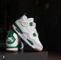 NIKKE AIR JORDAN RETRO 4 PINE GREEN SEMI UA QUALITY FIX