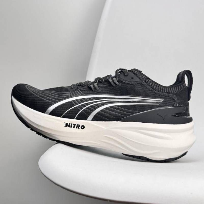 PUMMA FOREVERRUN NITRO BLACK RUNNING SHOES UNBELIEVABLE PRICE MOST DEMANDED SHOES FIX