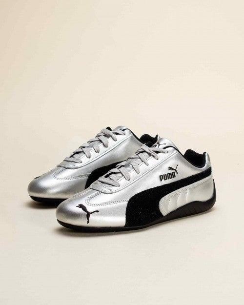 Pumaa SpeedCat Metallic Silver Black 1225