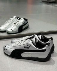 Pumaa SpeedCat Metallic Silver Black 1225
