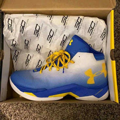 Under Armourr Curry 2.5 White Team Royal
