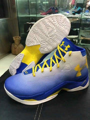 Under Armourr Curry 2.5 White Team Royal