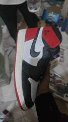 AIR JORDAN RETRO 1 OG BLACK TOE HIGH REIMAGINED