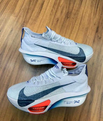 Nikee Air Zoom Alphafly Next 3 Grey Persian Violet Blue Void