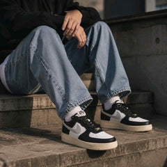 Nikee Airforce 1 07 Low White Light Silver Coconut Milk Black 2612