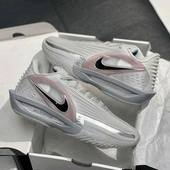 Nikee Zoom G.T. Cut 3 White Metallic Silver 2563