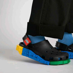 LEGO x Croccsss 4LW System Clog Black Multi