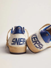 GOLDEN GOOSE SUPERSTAR TRAINER WHITE BLUE