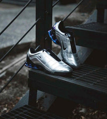 Maha Amsterdam x Nikkee Total 90 Secutor Shox Magia Metallic Silver Black Blue 6083