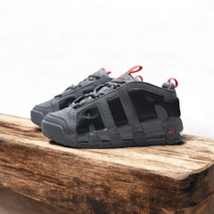 Nikee Air More Uptempo Grey Black fix