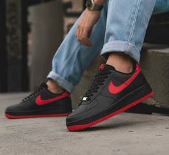Nikee Airforce 1 Low 07 University Red Black 2624