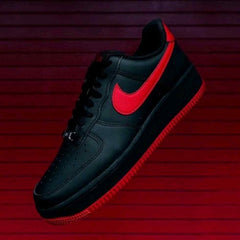 Nikee Airforce 1 Low 07 University Red Black 2624