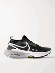 Nikle ZEGAMA TRAIL 2 - Trail running shoes - black white wolf grey anthracite