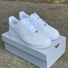 Nikee Airforce 1 white pure leather ua quality