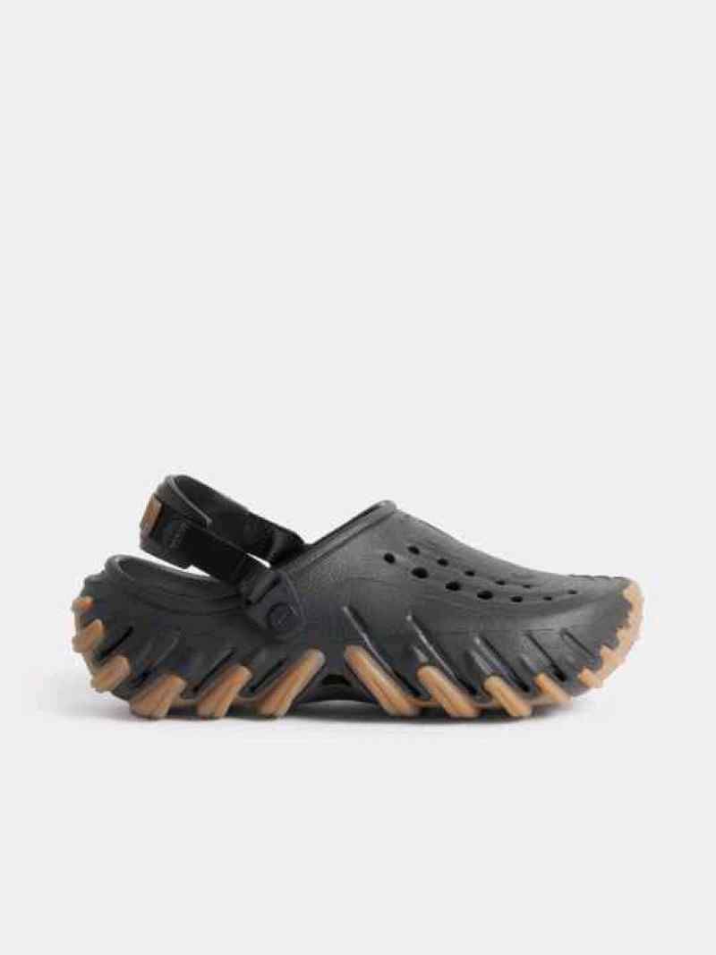 Croccss Echo Gum RO Clogs Black