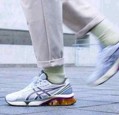 Asiccss Mens GEL-KINETIC FLUENT White 446.