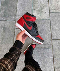 Nikkee Jordan Retro 1 High BANNED BRED SEMI UA
