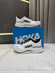HOKA BONDI 9 WHITE BLACK FIX