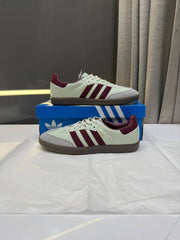 ADIDDAS SAMBA OG PUTTY GREY MAROON WOMENS FIX