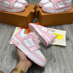Louiss vitton LV TRAINER PINK SNEAKER