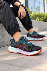 Asiccs Gel Trabuco 13 Trail Black Orange 2649