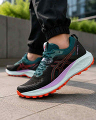 Asiccs Gel Trabuco 13 Trail Black Orange 2649